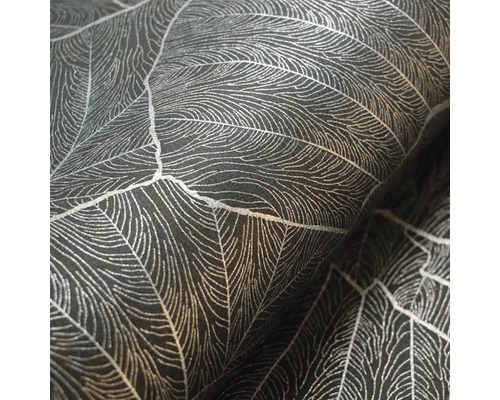 Detail tapety s motivem listů