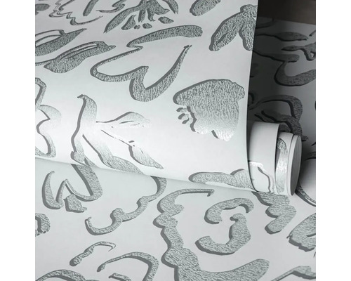 Role tapety s abstraktním vzorem pro dekoraci stěn