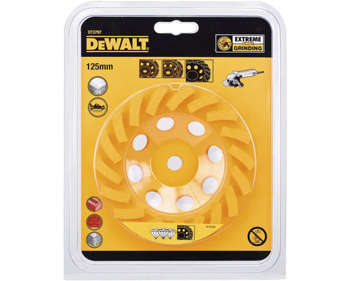 Brusný kotouč DeWalt, průměr 125 mm, v balení