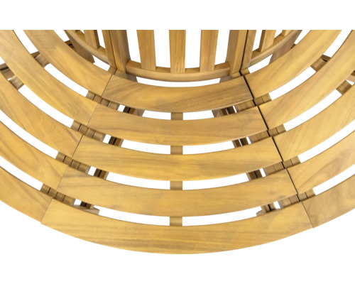 Detailní záběr dřevěného obkladu stromu