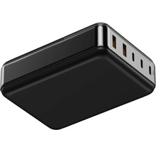Síťový adaptér VIKING VCH200PD 200W 2x USB-A QC, 3x USB-C PD