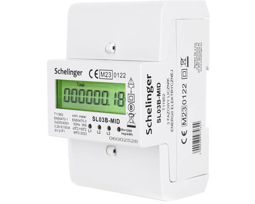 Elektroměr Schelinger SL03B-MID