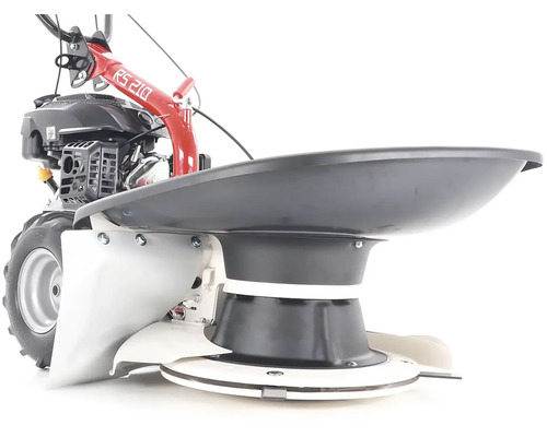 Detail motorového bubnové sekačky