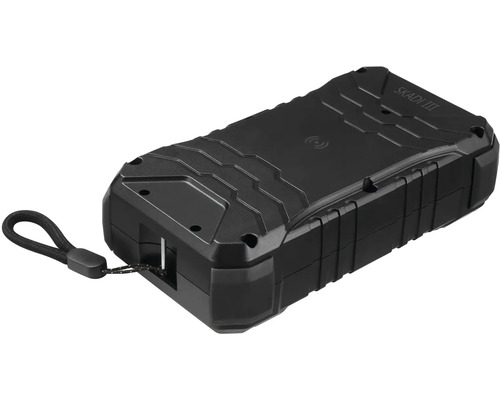 Černé zařízení Skadi III s poutkem na ruku