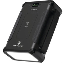 Černé pracovní světlo Viking Technology VIDAR III s funkcí bezdrátového nabíjení