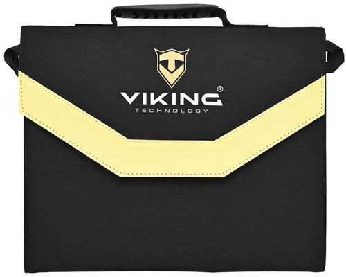 Černá brašna na nářadí s držadlem a ramenním popruhem