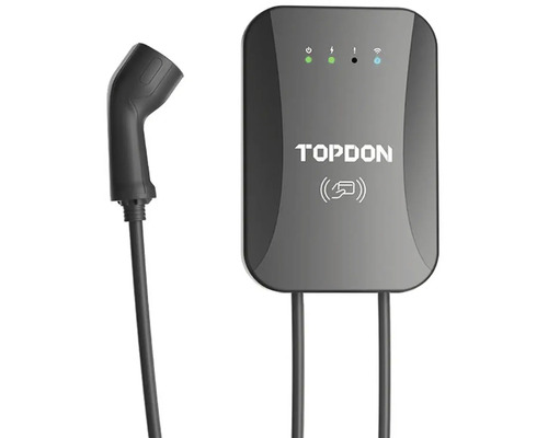 Nabíjecí stanice Topdon pro elektromobily s nabíjecím kabelem
