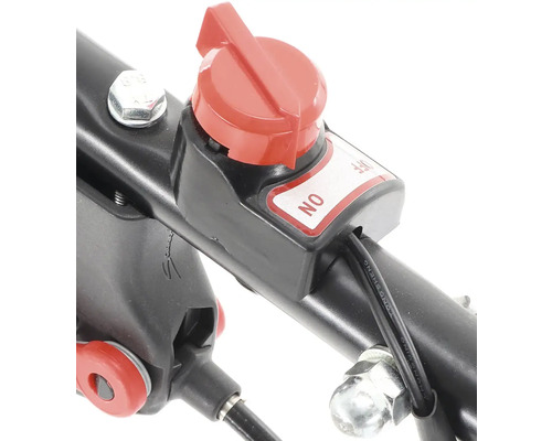 Detailní pohled na vypínač