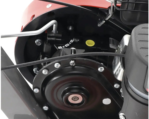 Detail mechaniky sněhové frézy