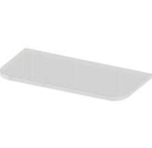 Obdélníková sprchová polička ze skla