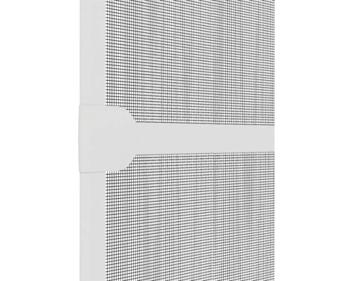 Detailní záběr sítě proti hmyzu s rámem