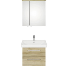 Koupelnová sestava Pelipal Sunline 105 Block dub 69 cm SET-107-102