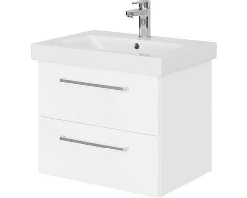 Skříňka pod umyvadlo s umyvadlem a baterií