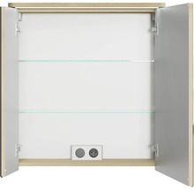 Koupelnová sestava Pelipal Sunline 105 Block dub 66 cm SET-107-108