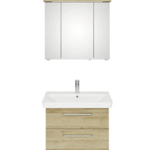 Koupelnová sestava Pelipal Sunline 105 Block dub 80,5 cm SET-107-112