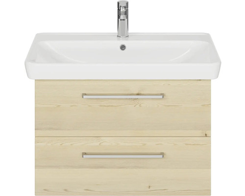 Skříňka pod umyvadlo s umyvadlem a dvěma zásuvkami