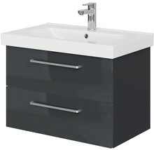 Koupelnová sestava Pelipal Sunline 105 Block šedá 80 cm SET-107-115