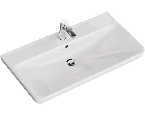 Keramické umyvadlo s baterií