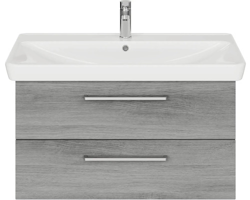 Umyvadlo se skříňkou, dvě zásuvky a armatura