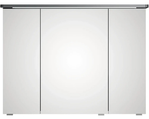 Zrcadlová skříňka se třemi dvířky do koupelny