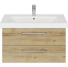 Koupelnová sestava Pelipal Sunline 105 Block dub 95 cm SET-107-127