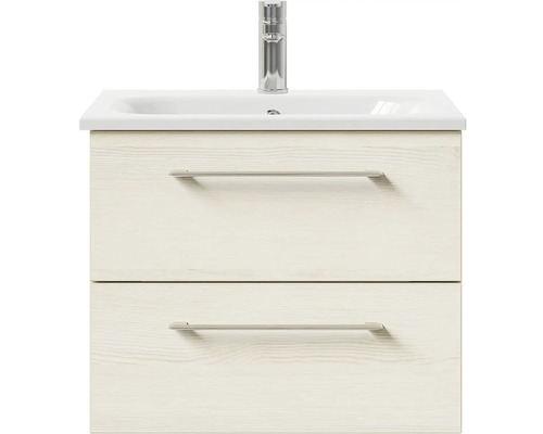 Skříňka pod umyvadlo s umyvadlem a vodovodní baterií