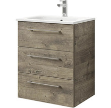 Koupelnová sestava Pelipal Sunline 121 Block dub 61 cm SET-121-158