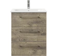 Koupelnová sestava Pelipal Sunline 121 Block dub 61 cm SET-121-158