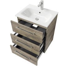 Koupelnová sestava Pelipal Sunline 121 Block dub 61 cm SET-121-158