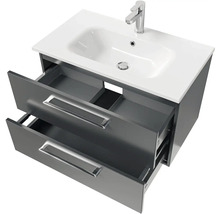 Koupelnová sestava Pelipal Sunline 121 Block šedá 81 cm SET-121-162