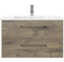 Koupelnová sestava Pelipal Sunline 121 Block dub 81 cm SET-121-163
