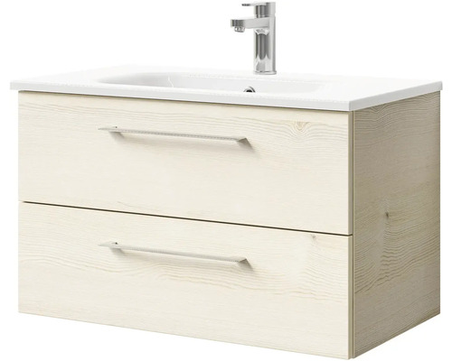 Skříňka pod umyvadlo s umyvadlem a baterií