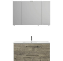 Koupelnová sestava Pelipal Sunline 121 Block dub 110 cm SET-121-173