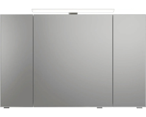 Zrcadlová skříňka se třemi dvířky a osvětlením