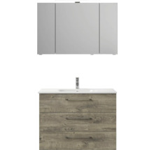 Koupelnová sestava Pelipal Sunline 121 Block dub 110 cm SET-121-178