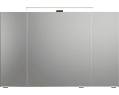 Zrcadlová skříňka se třemi dvířky a osvětlením