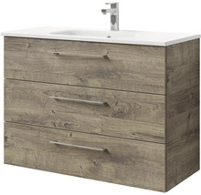 Koupelnová sestava Pelipal Sunline 121 Block dub 110 cm SET-121-178