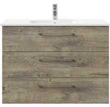 Koupelnová sestava Pelipal Sunline 121 Block dub 110 cm SET-121-178