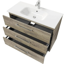 Koupelnová sestava Pelipal Sunline 121 Block dub 110 cm SET-121-178