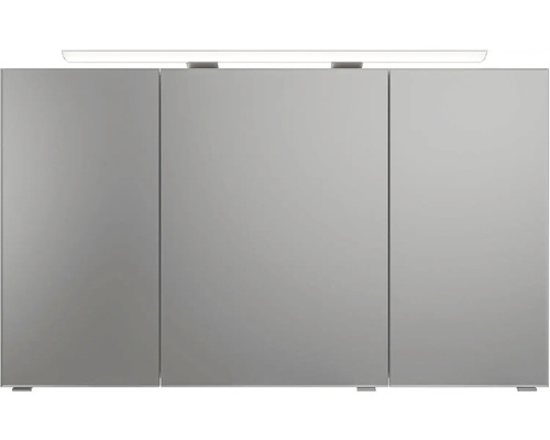 Zrcadlová skříňka se třemi dvířky a osvětlením