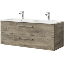 Koupelnová sestava Pelipal Sunline 121 Block dub 121 cm SET-121-193
