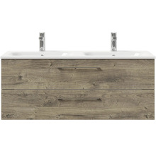 Koupelnová sestava Pelipal Sunline 121 Block dub 121 cm SET-121-193