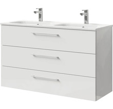 Koupelnová sestava Pelipal Sunline 121 Block bílá 121 cm SET-121-196