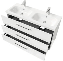 Koupelnová sestava Pelipal Sunline 121 Block bílá 121 cm SET-121-196