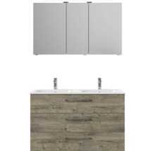 Koupelnová sestava Pelipal Sunline 121 Block dub 121 cm SET-121-198
