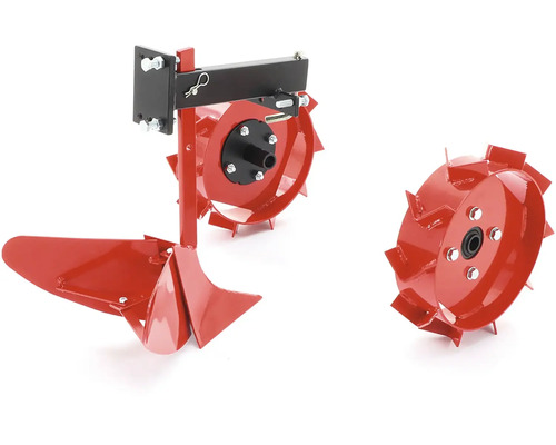 Nástroj pro zpracování půdy s pluhem a koly pro kypření půdy