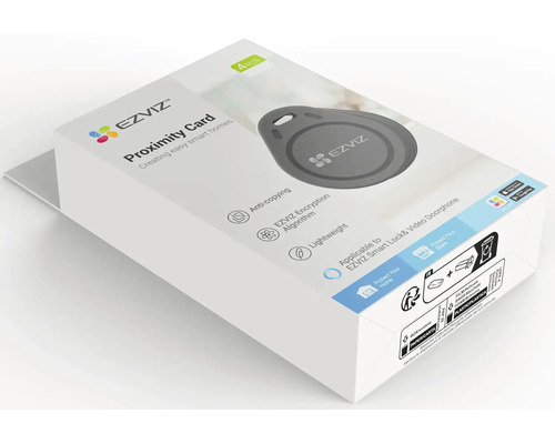 EZVIZ Proximity karta v krabici, vhodná pro EZVIZ Smart Lock a videotelefon, 4 kusy