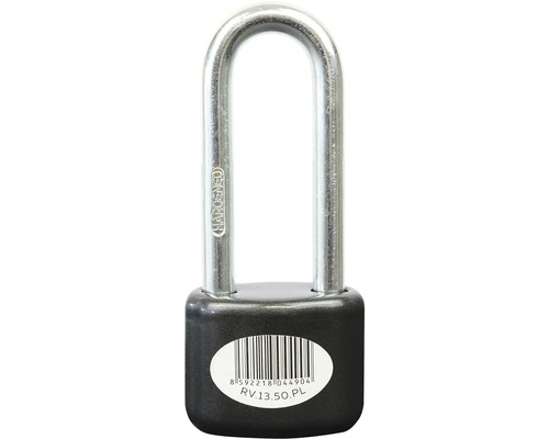 Visací zámek s třmenem z tvrzené oceli