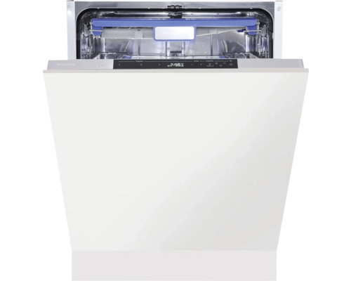 Otevřená myčka s ovládacím panelem