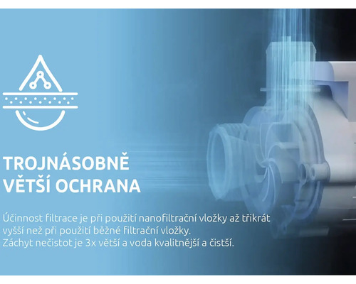 Trojnásobná ochrana pro vodní čerpadlo